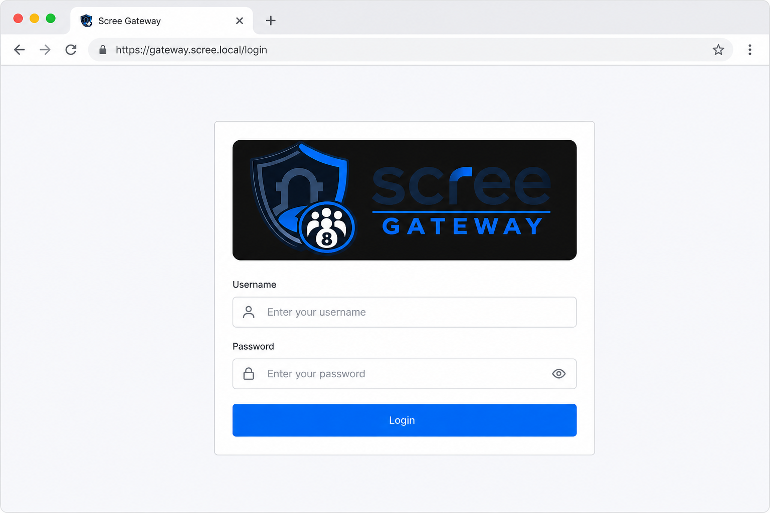 Portal login